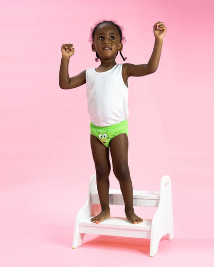 My Carry Potty Dinosaur My Little Training Pants-With Comfortable & Strechtable Waistband-3 Layer Absorbency & Super Soft Cotton-Pack of 3