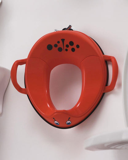 My Carry Potty Ladybird My Little Trainer Potty Seat-With Tall Splash Guard-Non Slip Edges & Safety Handles-15M+