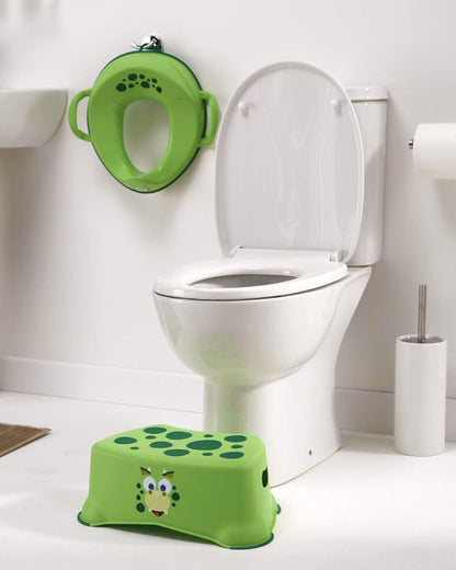My Carry Potty Dinosaur My Little Trainer Potty Seat-With Tall Splash Guard-Non Slip Edges & Safety Handles-15M+