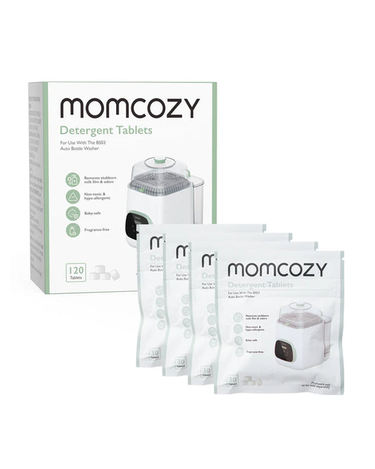Momcozy Detergent Tablets for KleanPal Pro Bottle Washer-120 Tablets-Pack of 4