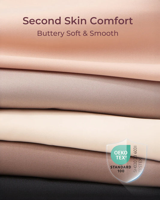 Momcozy Jelly Strip Seamless Nursing Bra-Compatible with Breast Pumps-Adjustable Padding-Front Clasps-Black