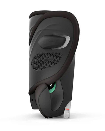 Cybex Solution G2 Foldable Car Seat-Forward Facing-Folds into Compact Shape-With Convenient Carry Handle-12 Positions Adjustable Headrest-For 3 to 12Y (15 to 50 Kg)-Magic Black