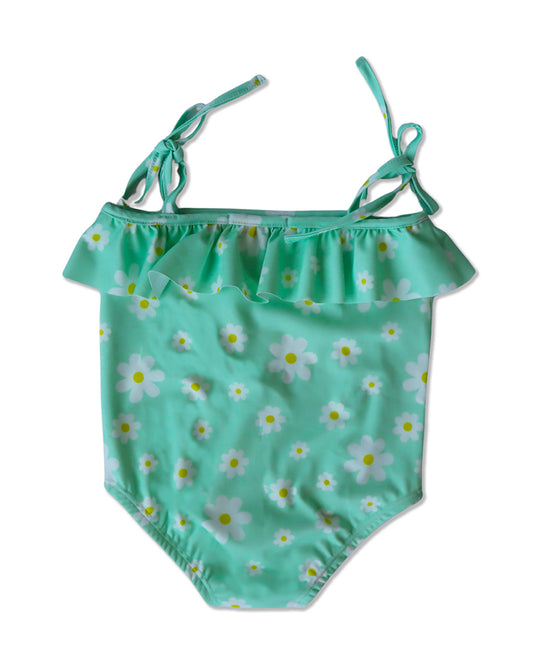 Kicks & Crawl Mint Swimwear-Daisy Daze-Polyester-For Infants