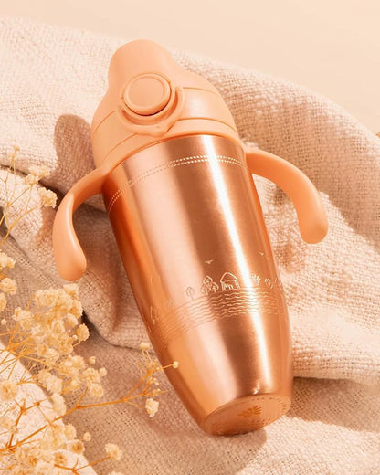 Baby Forest Tiny Tamba Pure Copper Spout Sipper-Ergonomic Design-Spill Proof Design-500ml