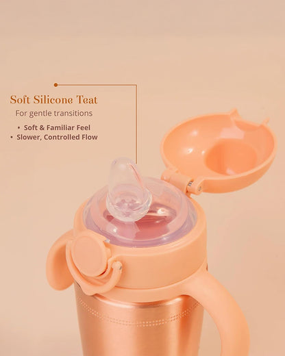 Baby Forest Tiny Tamba Pure Copper Spout Sipper-Ergonomic Design-Spill Proof Design-500ml