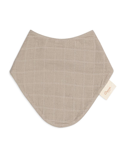 Crane Baby Muslin Bandana Bibs-With 4 Layer Cotton Muslin-High Absorbency-Adjustable Snap Button Closure-Hypoallergenic-Avery Bunny-Pack of 3-For Infants