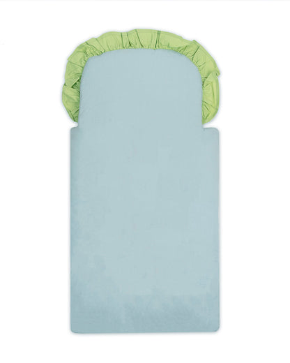 Abracadabra Quilted Baby Carrier Nest Cum Sleeping Bag-Transport-Light Blue-For Infants