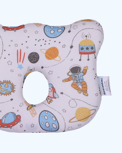 Abracadabra Baby Memory Foam Pillow-Prevents Flat Head Syndrome-Eases Neck Tension of Baby-Rocketman-For Infants