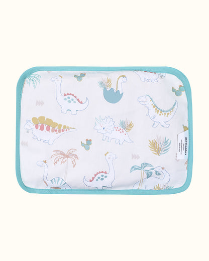 Abracadabra Rai Pillow-D for dino-Baby Mustard Pillow-White-For Infants