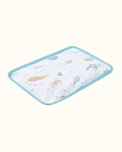 Abracadabra Rai Pillow-D for dino-Baby Mustard Pillow-White-For Infants