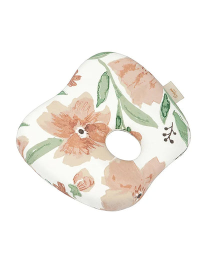 Crane Baby Memory Foam Pillow-Prevents Flat Head Syndrome-Eases Neck Tension of Baby-Parker Floral-For Infants