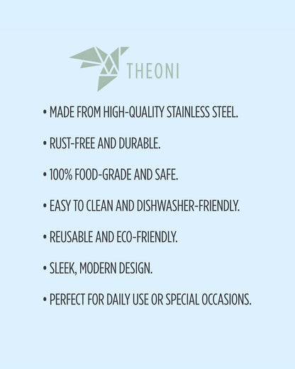 Theoni Stainless Steel Suction Plate-3 Compartments-BPA-Free & Dishwasher Safe-Blue-For Feeding
