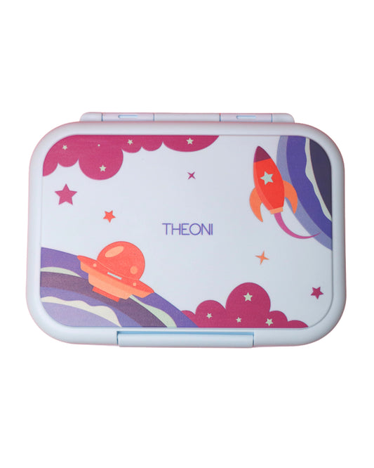 Theoni Duo Steel Lunch Box-2 Compartment-Microwave safe-Milo Blue