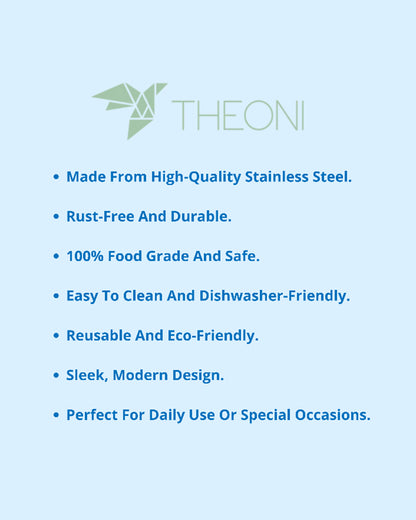 Theoni Stainless Steel Bus Shape Plate-5 Compartments-BPA-Free & Dishwasher Safe-For Feeding