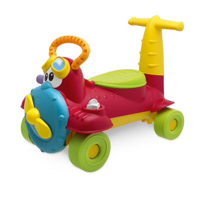 Chicco Charlie Sky Rider 2 in 1 Ride On-Push & Walk Support-Converts Easily Into Ride On Mode-Helps Build Balance-For 1 to 3Y (Upto 20 Kg)