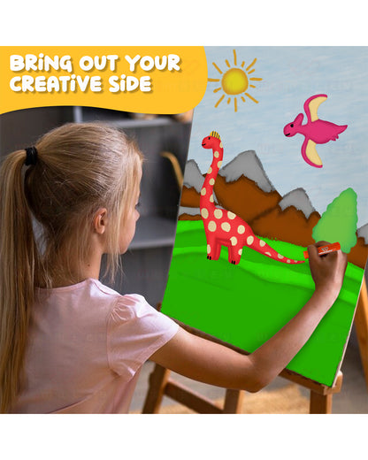 Wembley Metallic Paint Stick-Includes 12 Color Sticks-Washable & Quick Dry Paint-3Y+