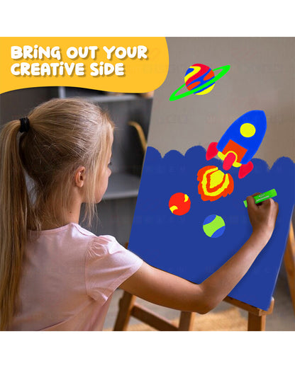 Wembley Neon Paint Stick-Includes 6 Color Sticks-Washable & Quick Dry Paint-3Y+