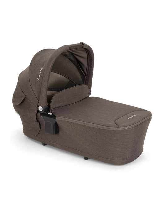Nuna LYTL Baby Carry Cot-With Dream Drape & Ventilated Mesh Panel-Integrated Release Buttons-Compact & Flat Fold-Includes Rain Cover-2 Years Warranty-Upto 9 Kg-Chestnut