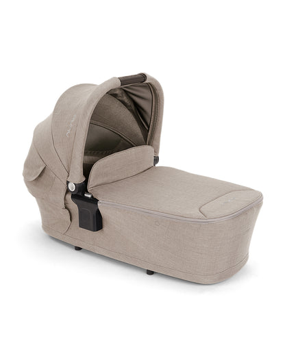 Nuna LYTL Baby Carry Cot-With Dream Drape & Ventilated Mesh Panel-Integrated Release Buttons-Compact & Flat Fold-Includes Rain Cover-2 Years Warranty-Upto 9 Kg-Chateau