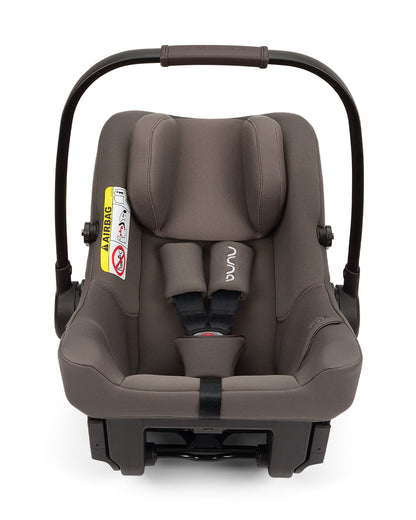Nuna PIPA Urbn Baby Car Seat-Rear Facing-TUV Aircraft Certified-Integrated ISOFIX Connectors for Easy Installation-Ultra Lightweight-For 0M+ (Upto 13Kg)-Chestnut
