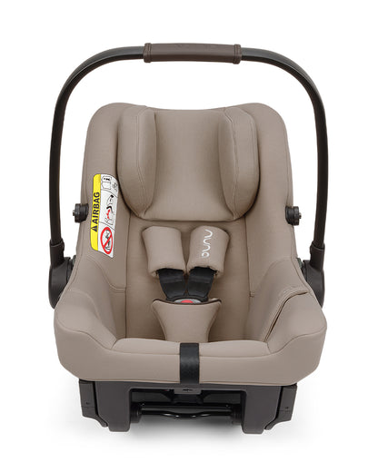 Nuna PIPA Urbn Baby Car Seat-Rear Facing-TUV Aircraft Certified-Integrated ISOFIX Connectors for Easy Installation-Ultra Lightweight-For 0M+ (Upto 13Kg)-Chateau