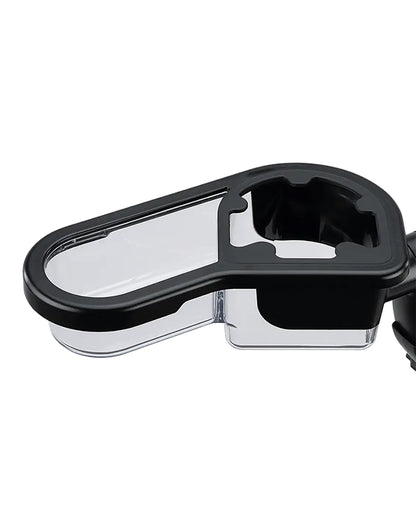 Nuna TRVL Series Child Tray-Clicks Easily Onto Stroller When Bumper Is Removed-Includes & Snack Compartment-Clear