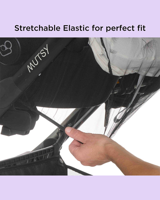 Dooky Universal Car Seat Mosquito Net-Breathable-Quick & Easy To Attach-For Infant Car Seats