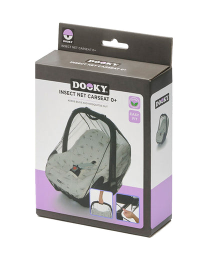 Dooky Universal Car Seat Mosquito Net-Breathable-Quick & Easy To Attach-For Infant Car Seats