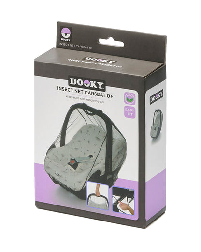 Dooky Universal Car Seat Mosquito Net-Breathable-Quick & Easy To Attach-For Infant Car Seats