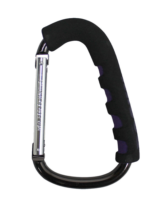 Dooky Universal Hook-Clips Onto Stroller Handle Bars & Shopping Carts-Strong & Robust-Black