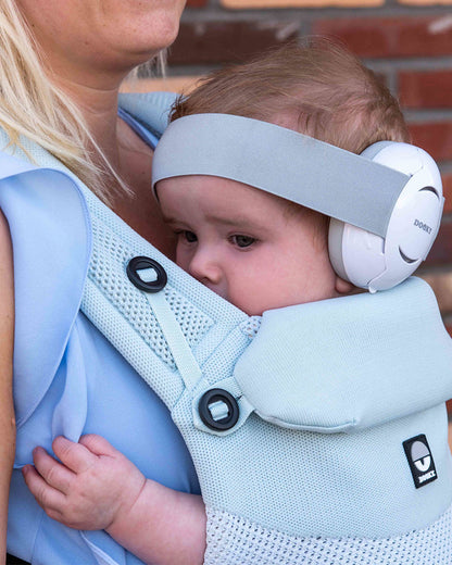 Dooky Baby Earmuff-Baby Ear Protection-Soft & Adjustable-25 dB Insulation-Includes Storage Bag-For Infants