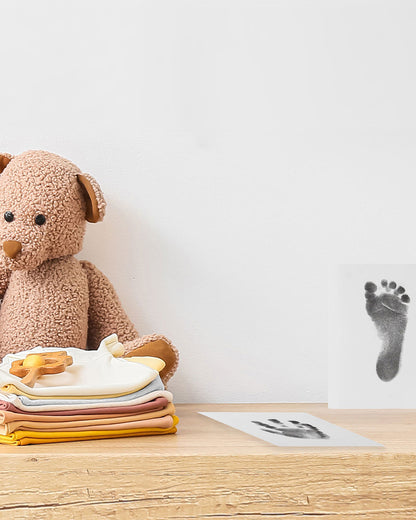 Dooky Inkless Pad-Baby Hand & Footprint Kit-Clean Prints Without Ink on Skin-Baby Keepsakes Gift Set For Baby Shower