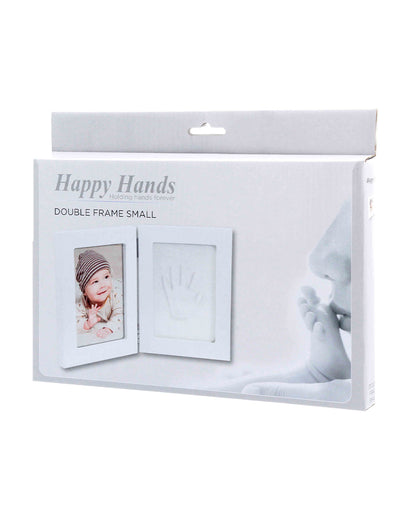 Dooky Baby Hand & Footprint Photo Frame Small With Skin Friendly Clay-Baby Keepsakes Gift Set For Baby Shower