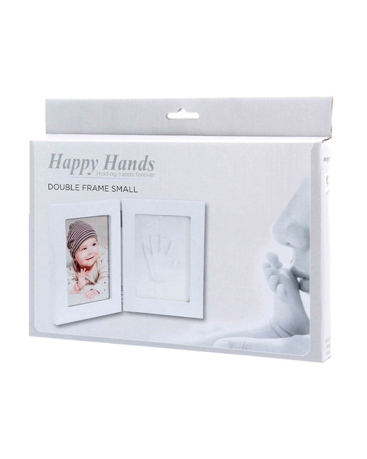 Dooky Baby Hand & Footprint Photo Frame Small With Skin Friendly Clay-Baby Keepsakes Gift Set For Baby Shower