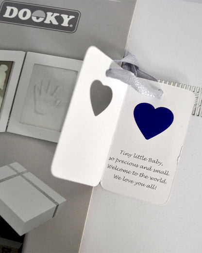 Dooky Baby Handprint Ornament Kit With Memory Box-Includes Skin Friendly Clay-Baby Keepsakes Gift Set For Baby Shower