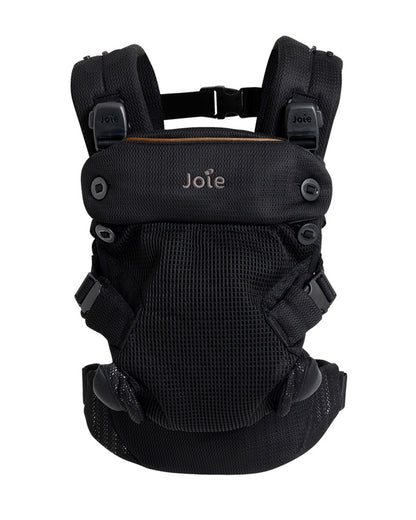 Joie Savvy Air Baby Carrier-With 4 Carrying Positions-Hip Healthy Certified-Includes Sun Hood-2 Years Warranty-For 0 to 3Y (3.5 to 15 Kg)-Coal