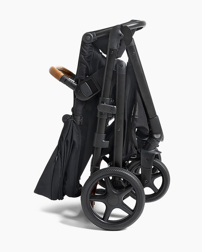 Joie Ginger Stroller-Converts into Pramette (Carry Cot)-Height Adjustable & Parent Handle Bar-Reversible & Flat Reclining Seat-2 Years Warranty-Pram For 0 to 4Y (Upto 22 Kg)-Shale