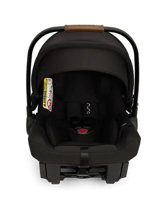 Nuna TRVL Stroller & Pipa Urbn Car Seat Travel System-Stroller Features (Ultra-Lightweight, One-Touch Fold, Upto 22 Kg)-Car Seat Features (Baseless ISOFIX, Side Impact Protection, Upto 13 Kg)-Caviar