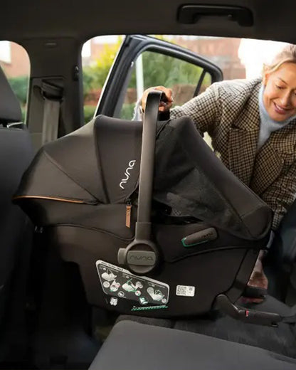 Nuna Pipa Urbn Baby Car Seat-Rear Facing-Ultra Lightweight-For 0M+(Upto 13Kg)-Caviar