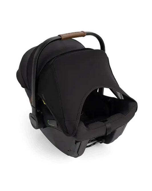 Nuna TRVL Stroller & Pipa Urbn Car Seat Travel System-Stroller Features (Ultra-Lightweight, One-Touch Fold, Upto 22 Kg)-Car Seat Features (Baseless ISOFIX, Side Impact Protection, Upto 13 Kg)-Caviar