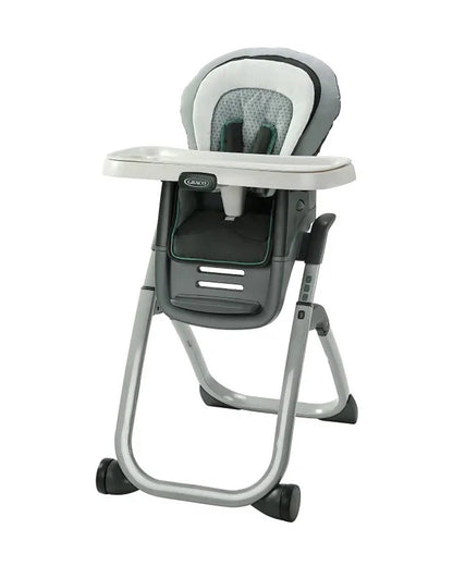 Graco DuoDiner DLX Baby High Chair-Seat 2 Kids at Once-Convertible To Booster Seat-4M to 6Y (Upto 25Kg)-Grey