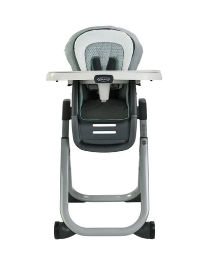 Graco DuoDiner DLX Baby High Chair-Seat 2 Kids at Once-Convertible To Booster Seat-4M to 6Y (Upto 25Kg)-Grey