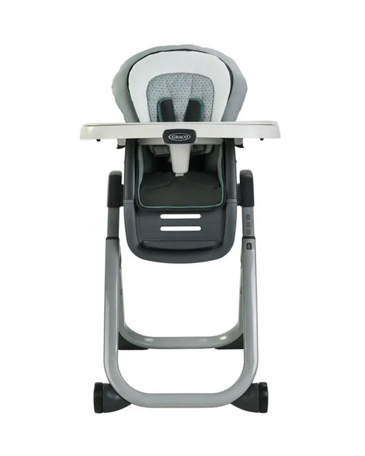 Graco DuoDiner DLX Baby High Chair-Seat 2 Kids at Once-Convertible To Booster Seat-4M to 6Y (Upto 25Kg)-Grey