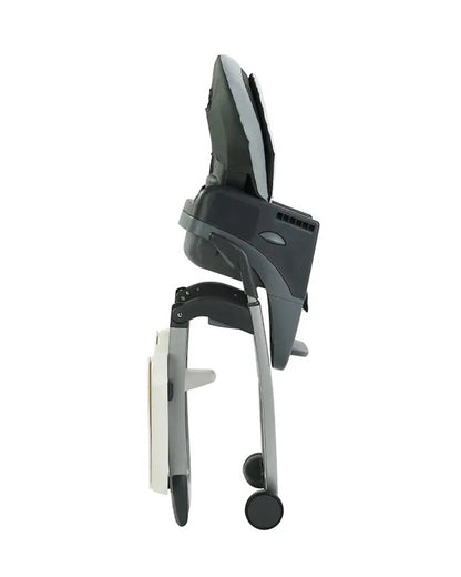 Graco DuoDiner DLX Baby High Chair-Seat 2 Kids at Once-Convertible To Booster Seat-4M to 6Y (Upto 25Kg)-Grey