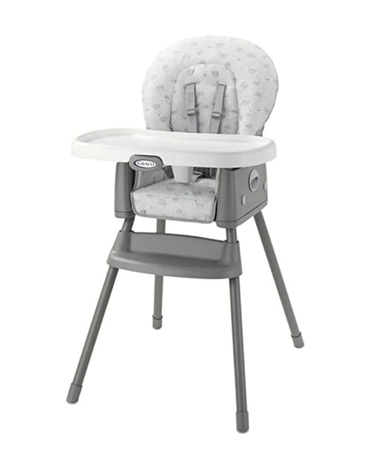 Graco Simple Switch Baby High Chair-3 Recline Levels-One Hand Removable Tray-6M to 3Y (Upto 15Kg)-Reign