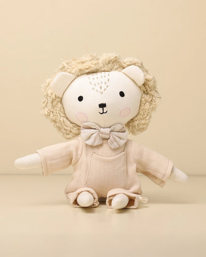 Baby Forest Cuddly Buddies Smart Lion Soft Toy-Perfect For Snuggles-Helps in Sensory Development-Plush Cuddly Toy-For 24M+