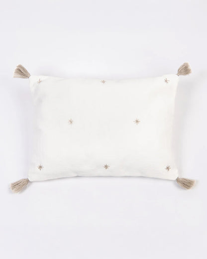 LittleBird Baby Bedding Set with Cot Bumper-Cotton White-Hand Embroidered-100% Cotton-For Infants