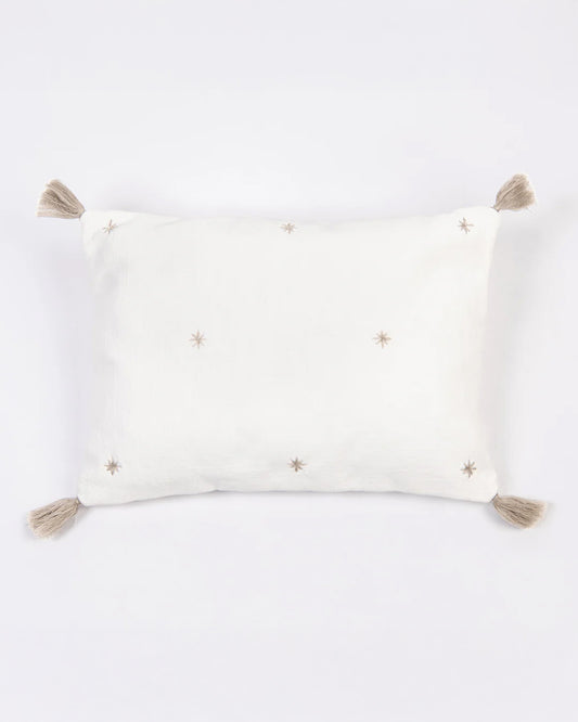 LittleBird Baby Bedding Set with Cot Bumper-Cotton White-Hand Embroidered-100% Cotton-For Infants