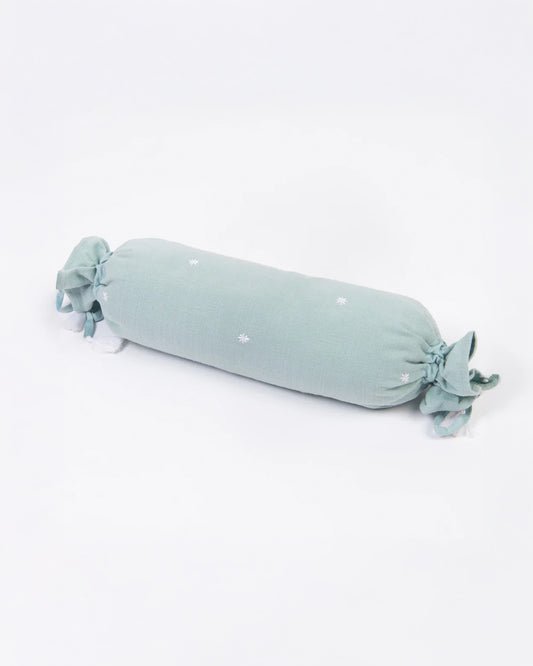 LittleBird Baby Bedding Set with Cot Bumper-Bluebell-Hand Embroidered-100% Cotton-For Infants