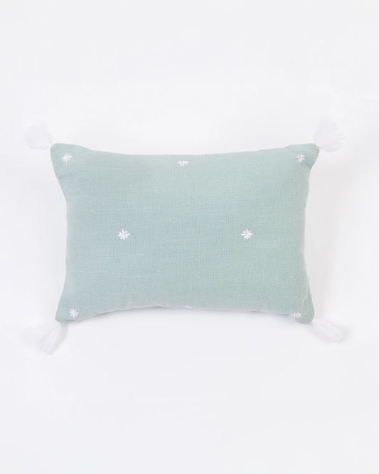 LittleBird Baby Bedding Set with Cot Bumper-Bluebell-Hand Embroidered-100% Cotton-For Infants